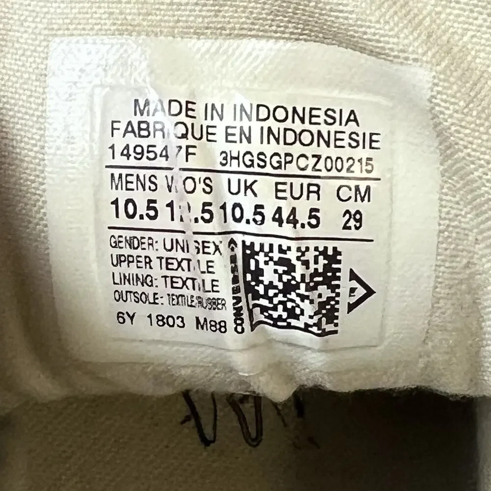Converse blue canvas